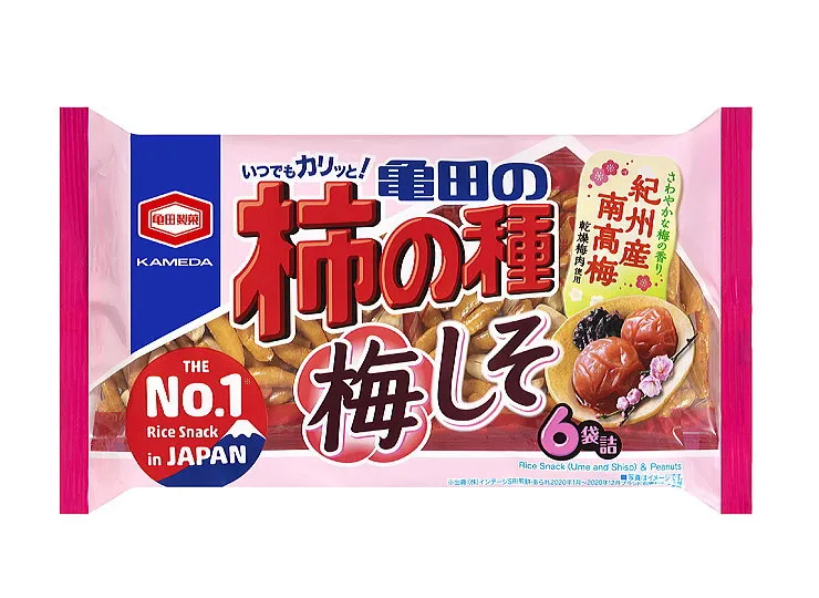 亀田製菓 柿の種 梅しそ味